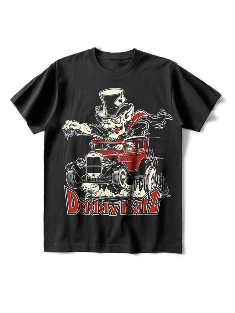 Poker Skull Classic Car T-Shirt