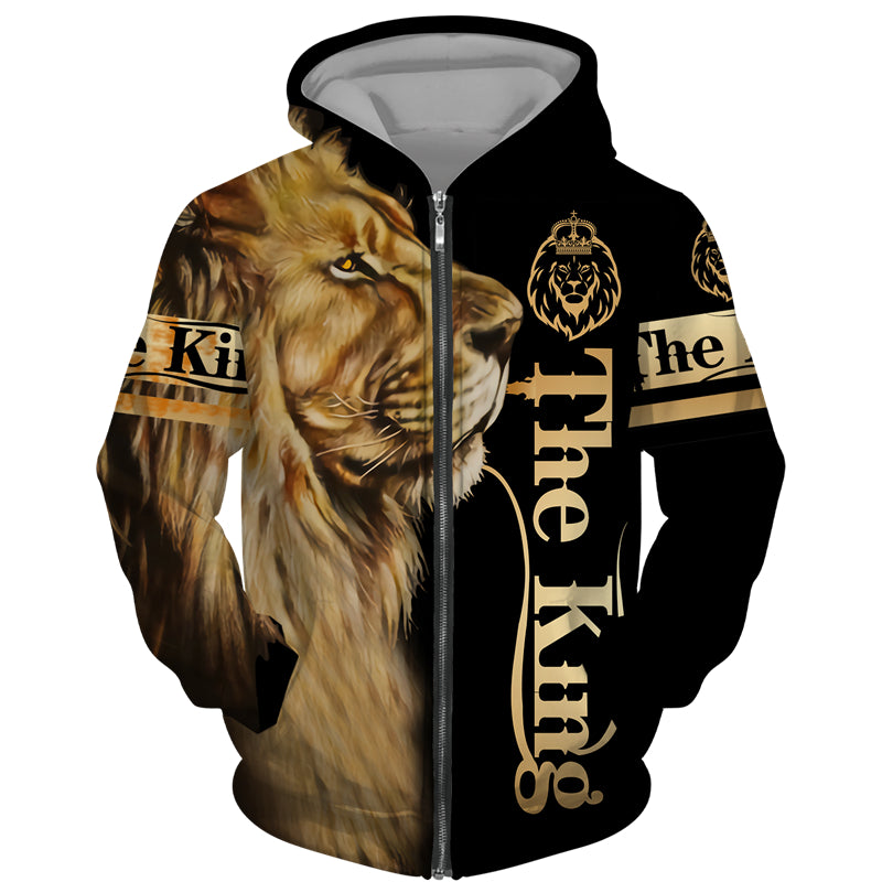 3D Tracksuit Sets Lion Print Edition