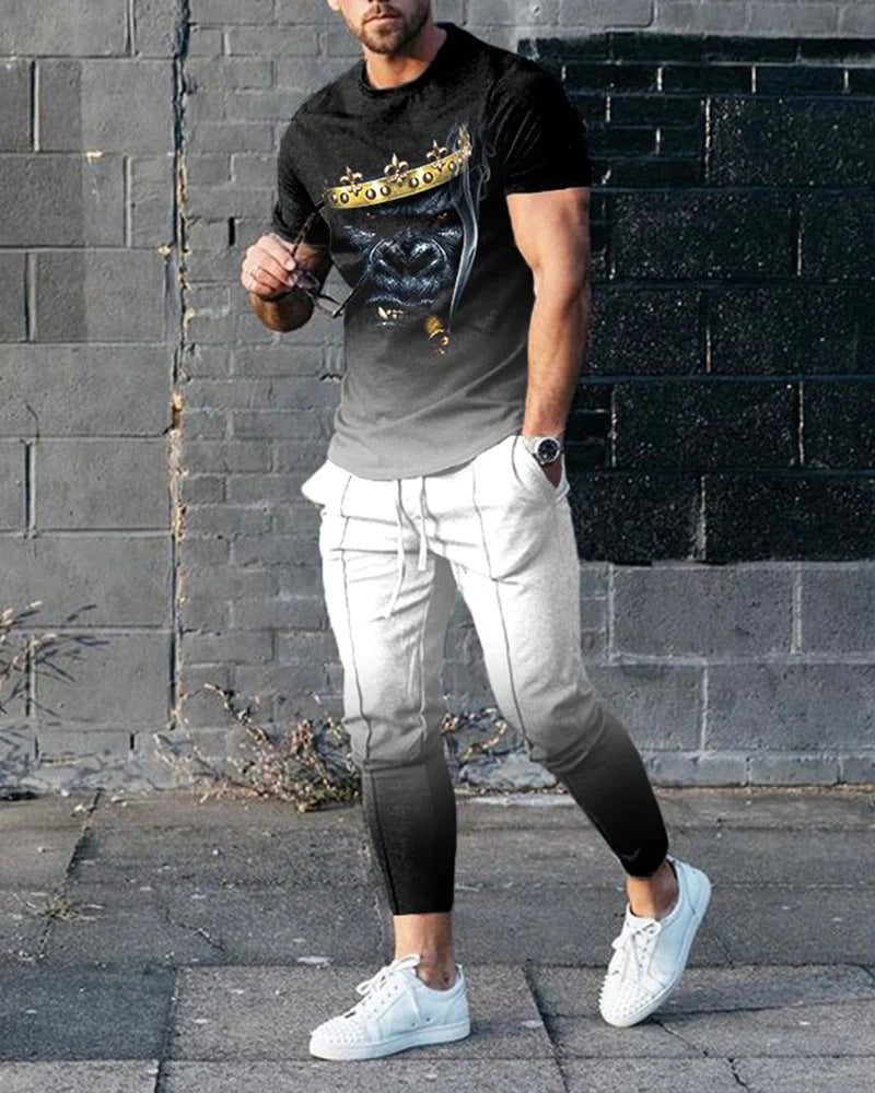 Dark Ape City Tracksuit  Casual Luxury Sets - DUVAL