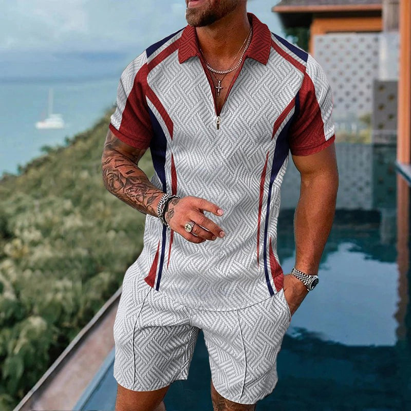 Freedom Polo Shirt And Shorts Co-Ord – DUVAL